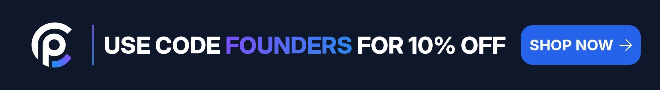 Peptide Confidential: use code FOUNDERS for 10% off